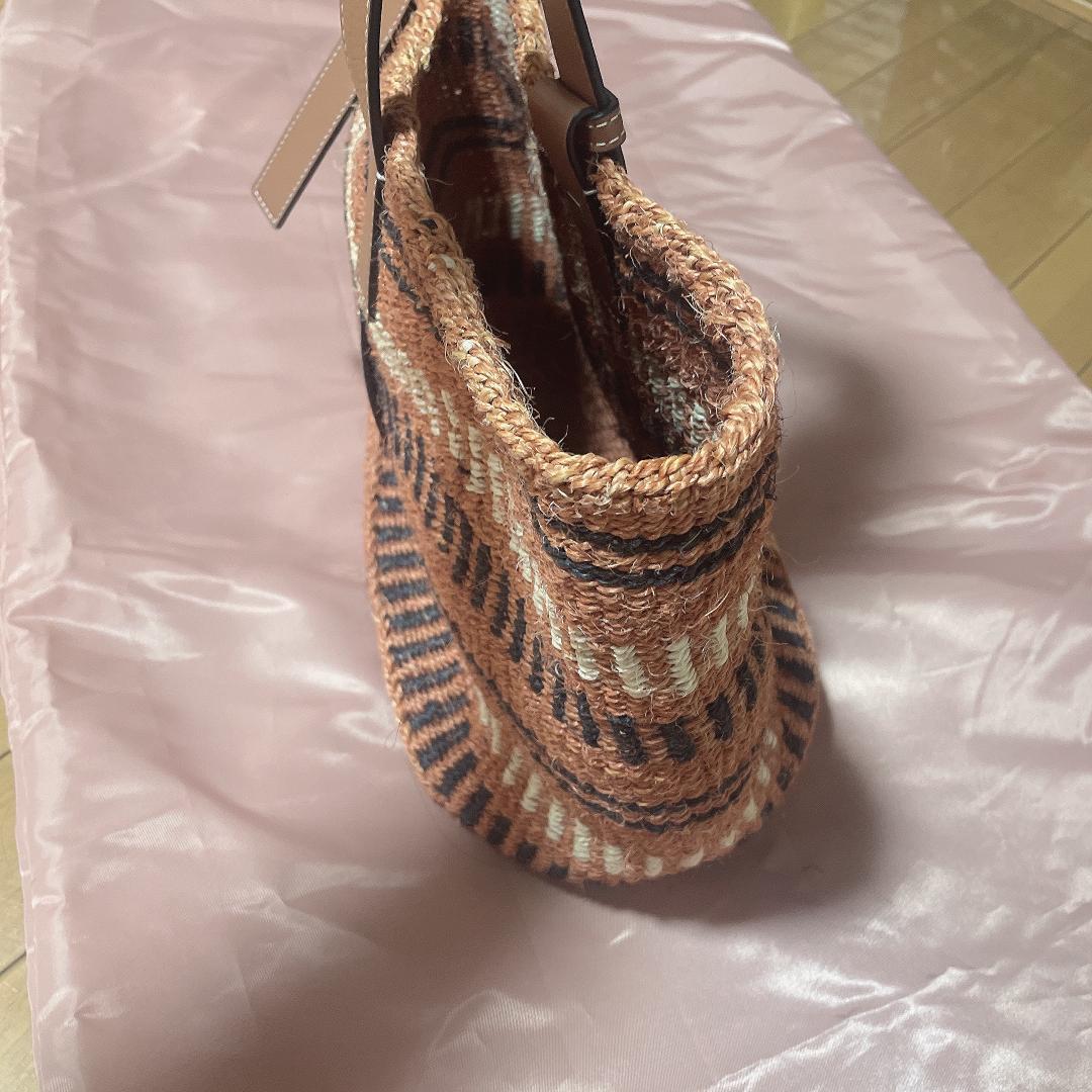 LOEWE ストライプ トートバッグ