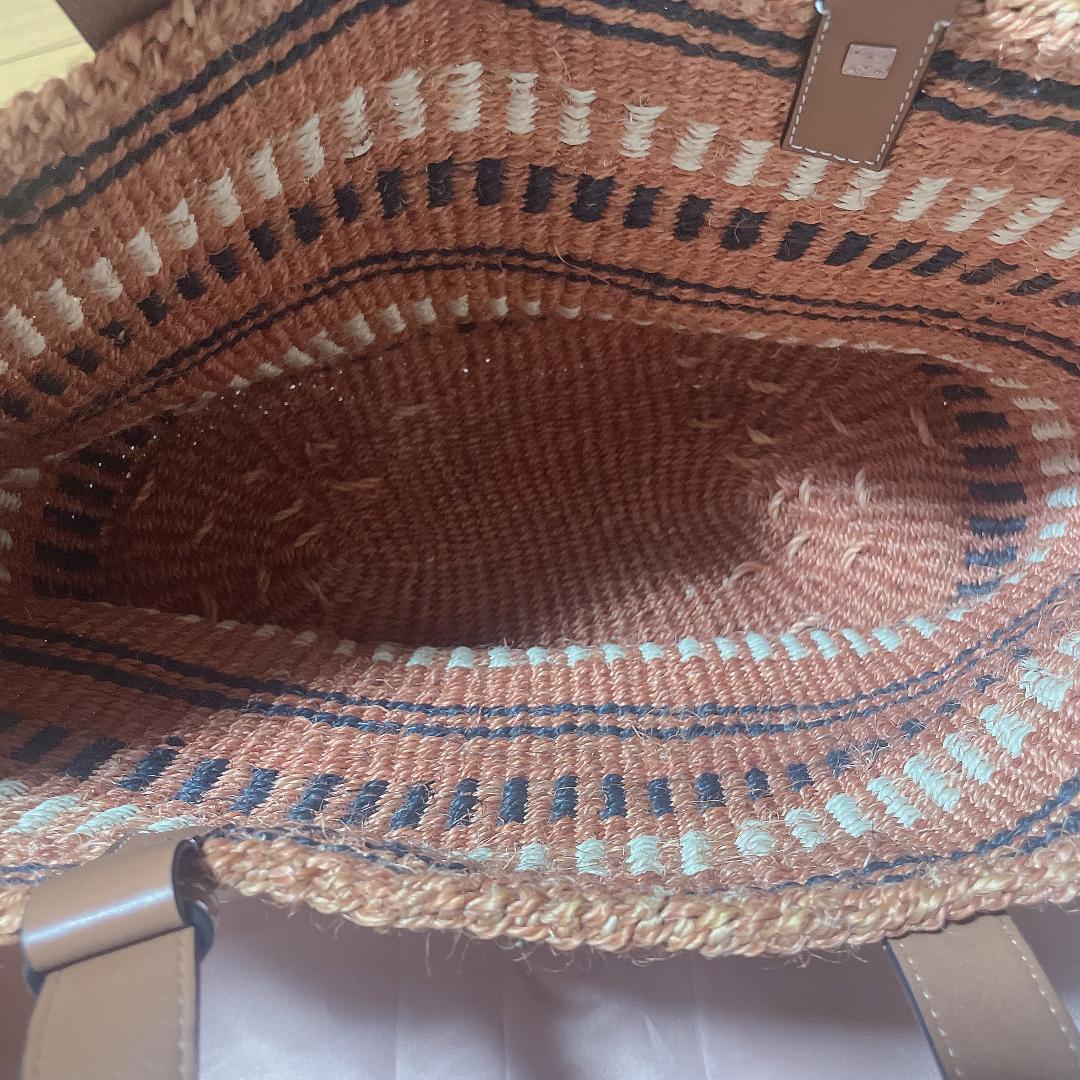 LOEWE ストライプ トートバッグ