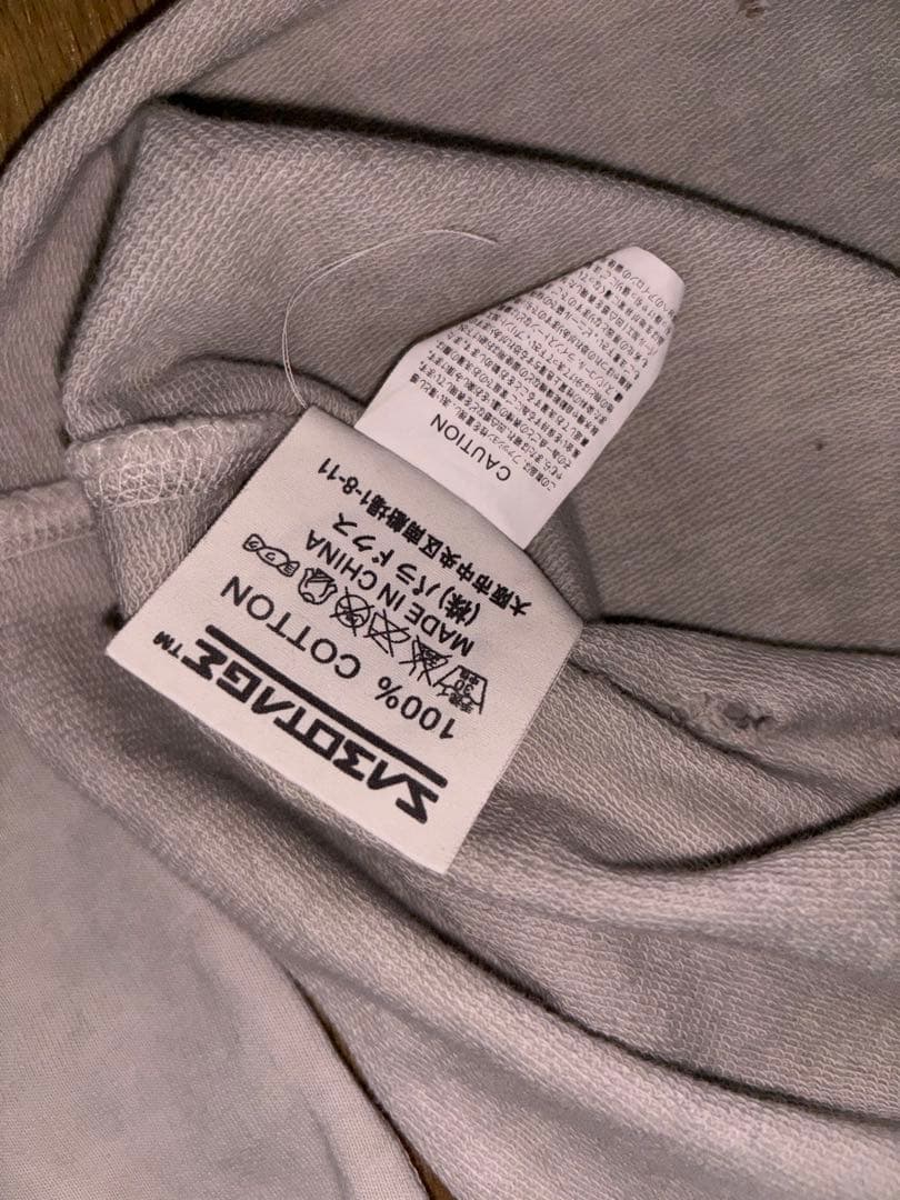 Sabotage ショットガン　ホワイト 長袖カットソー　サボタージュ