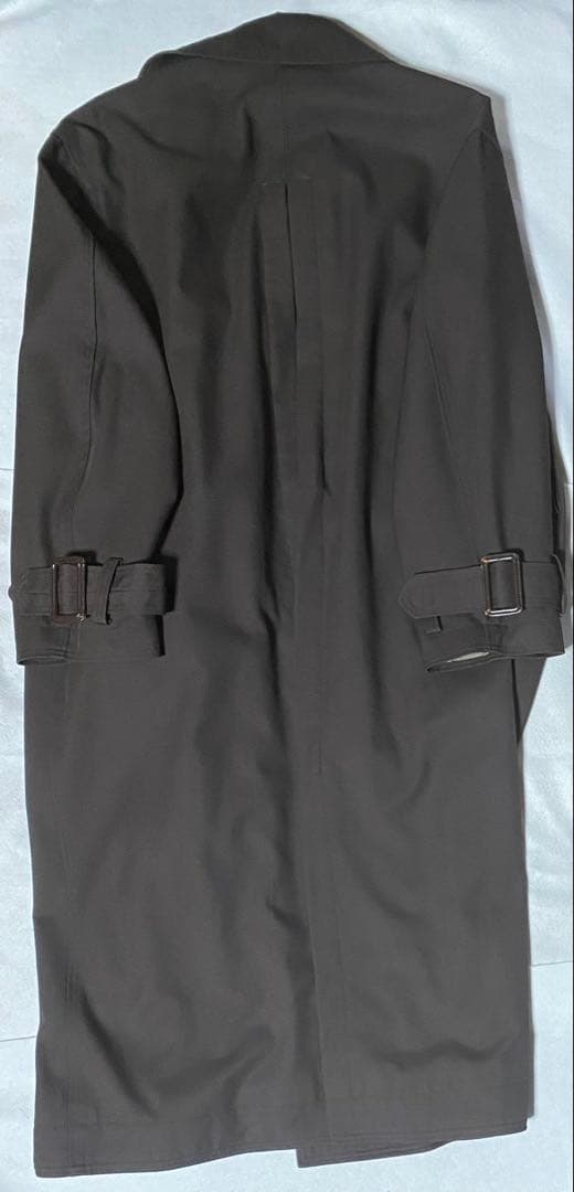 YOKE ヨーク WOOL ウール ブラウン ダブルブレスドオーバーコート