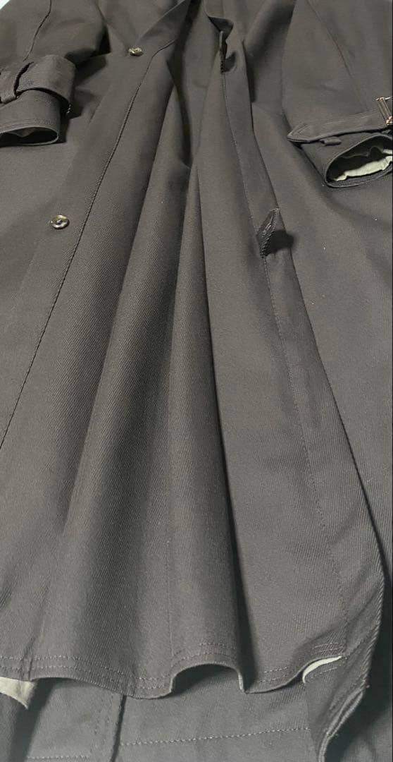 YOKE ヨーク WOOL ウール ブラウン ダブルブレスドオーバーコート