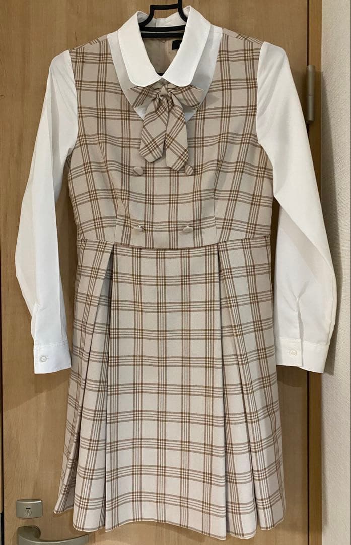 卒服　フォーマルスーツ チェック柄 卒業式　160