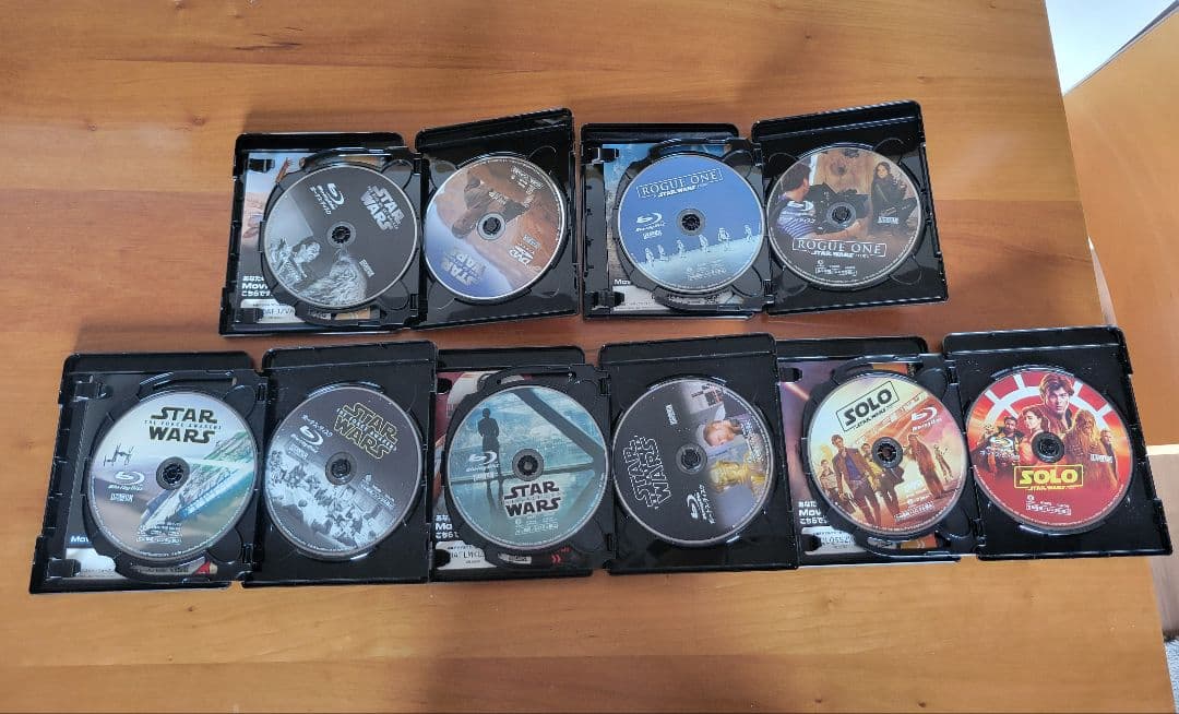 【美品】スターウォーズ　EP7.8.9+2作品　DVD 　Blu-ray