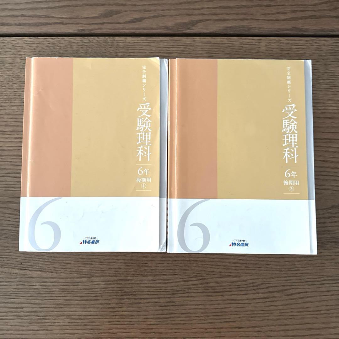 名進研　完全制覇　受験国語　受験算数　受験理科　受験社会　6年　中学受験　21冊