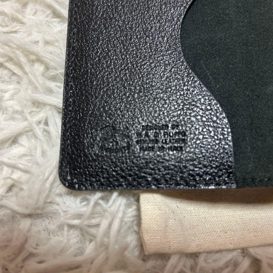 ⭐️未使用級⭐️イルビゾンテ マネークリップ ロゴ型押し ブラック カードケース