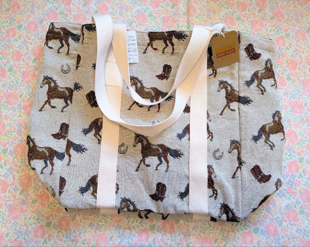 PAYDAY/ペイデイ 別注JACQUARD HORSE トート