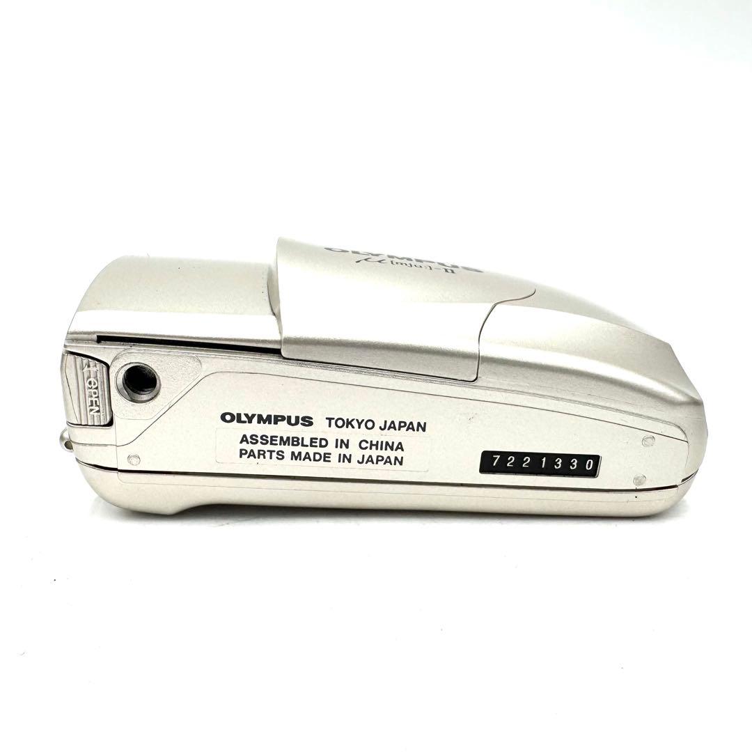 完動品 Olympus オリンパス mju ii 2 フィルムカメラ 単焦点