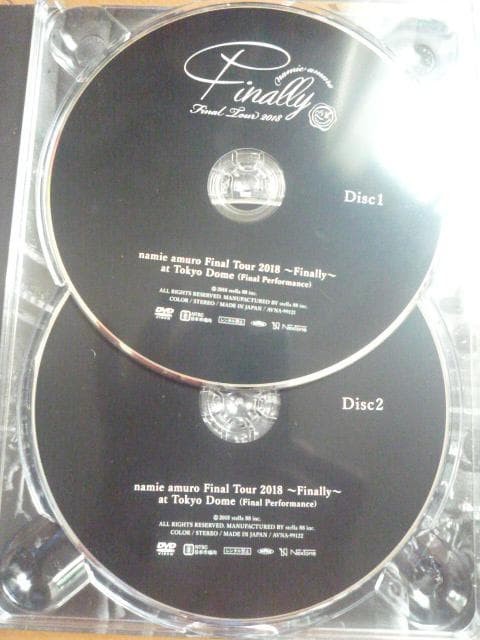 Final Tour 2018 -Finally- DVD 安室奈美恵　 5枚組
