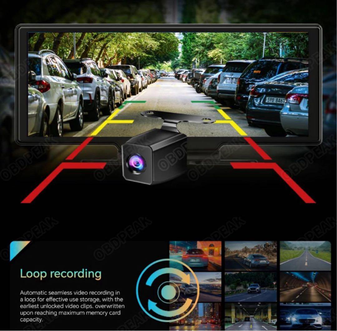 バックカメラ付き 大画面10.26インチ カーナビ ディスプレイオーディオ