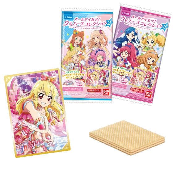 アイカツウエハース　1~3　全77種フルコンプ　内袋未開封