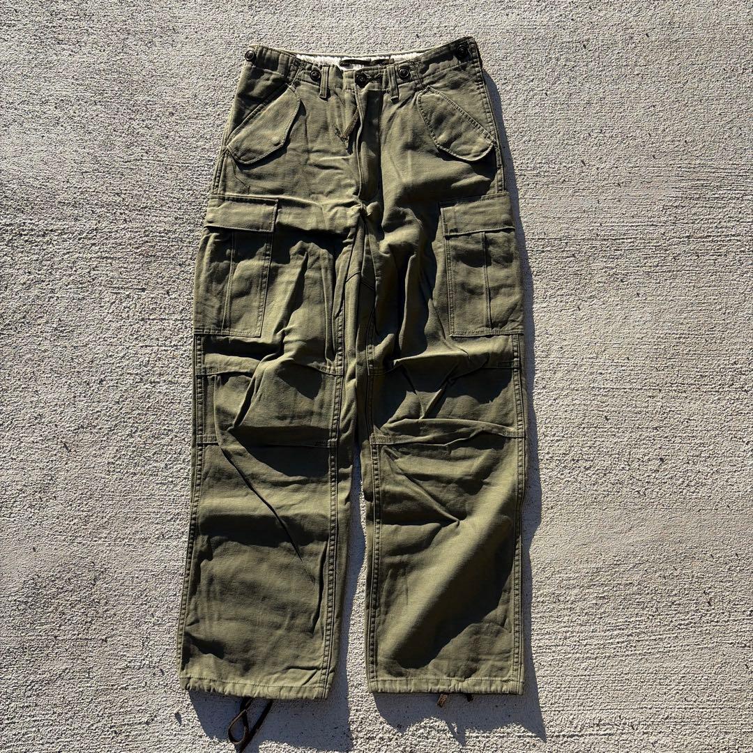 希少 M-51 フィールドパンツ M-R カーゴ　リアルヴィンテージ