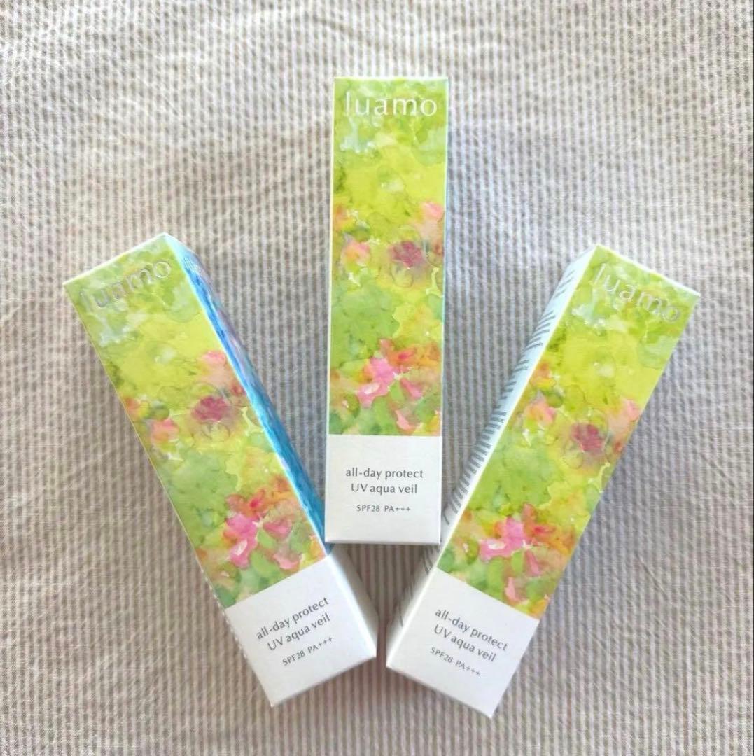 luamo ルアモオールデイプロテクト UVアクアヴェール 50g 日焼け止め
