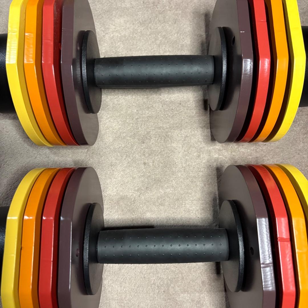 【元箱あり】ATIVAFIT 可変式ダンベル 12.5kg ×2個セット 中古