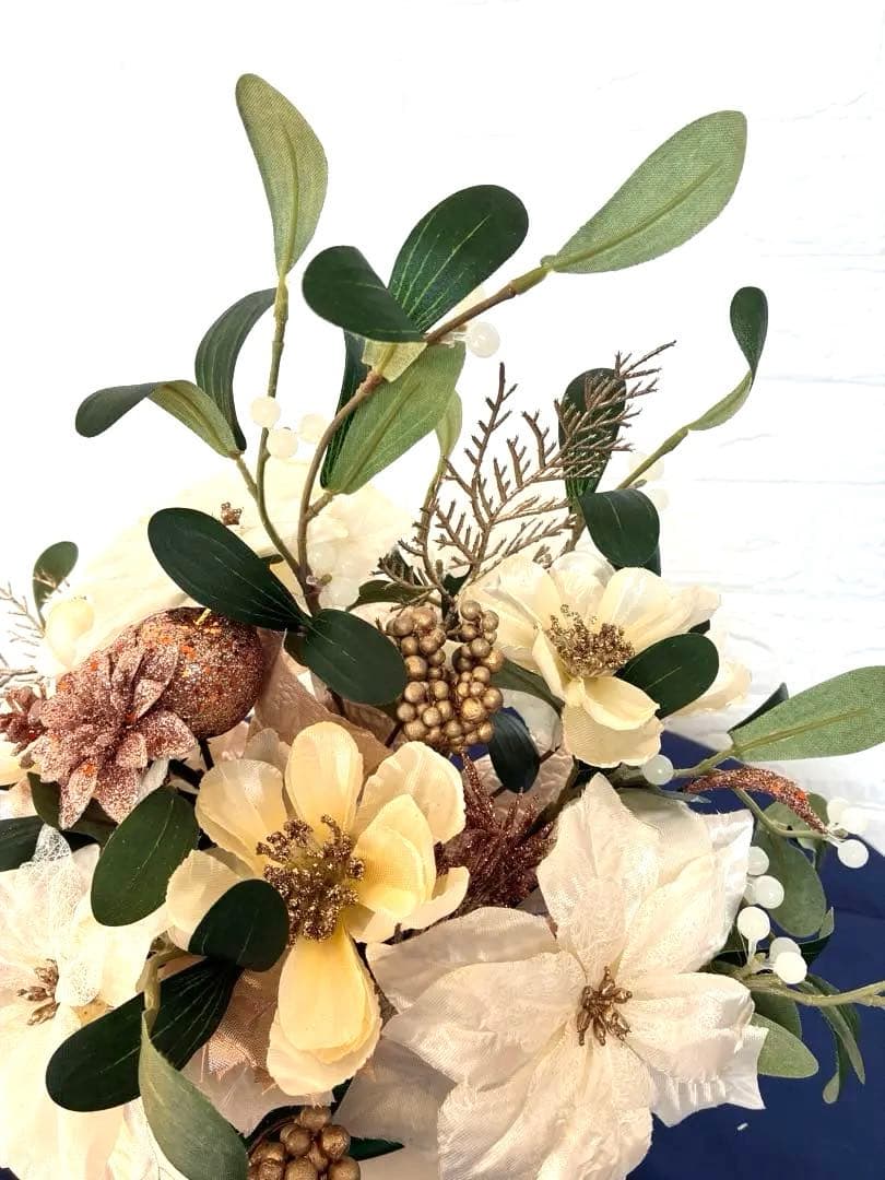 ヤドリギのアレンジ&慶福リース