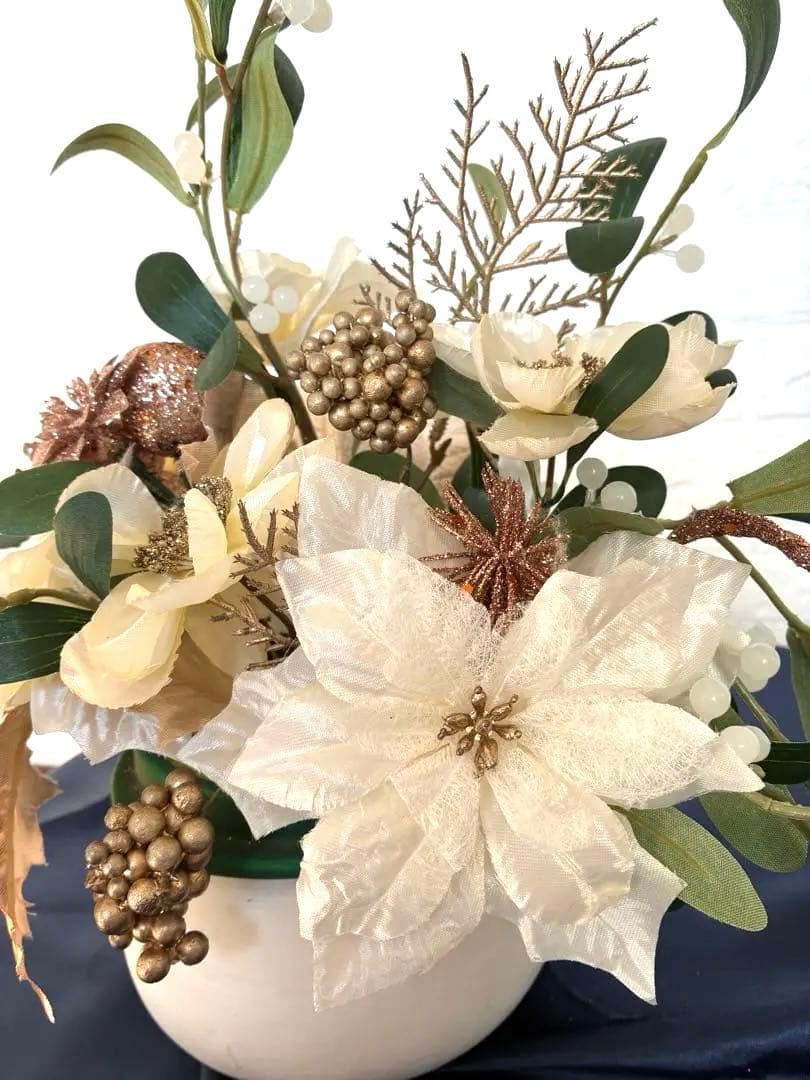 ヤドリギのアレンジ&慶福リース