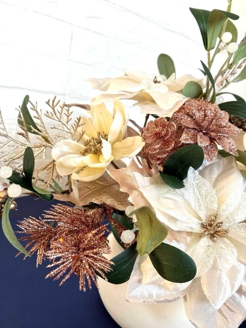 ヤドリギのアレンジ&慶福リース