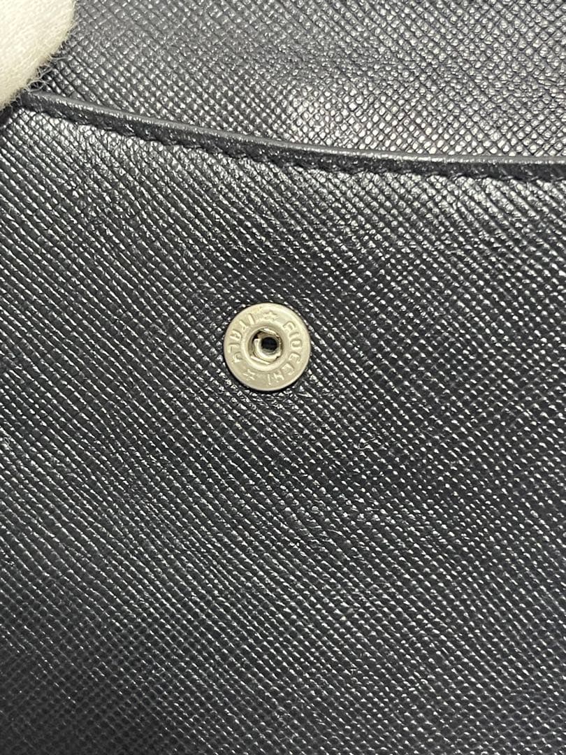 PRADA プラダ　サフィアーノ　二つ折り財布　クリップ付き　コンパクト財布