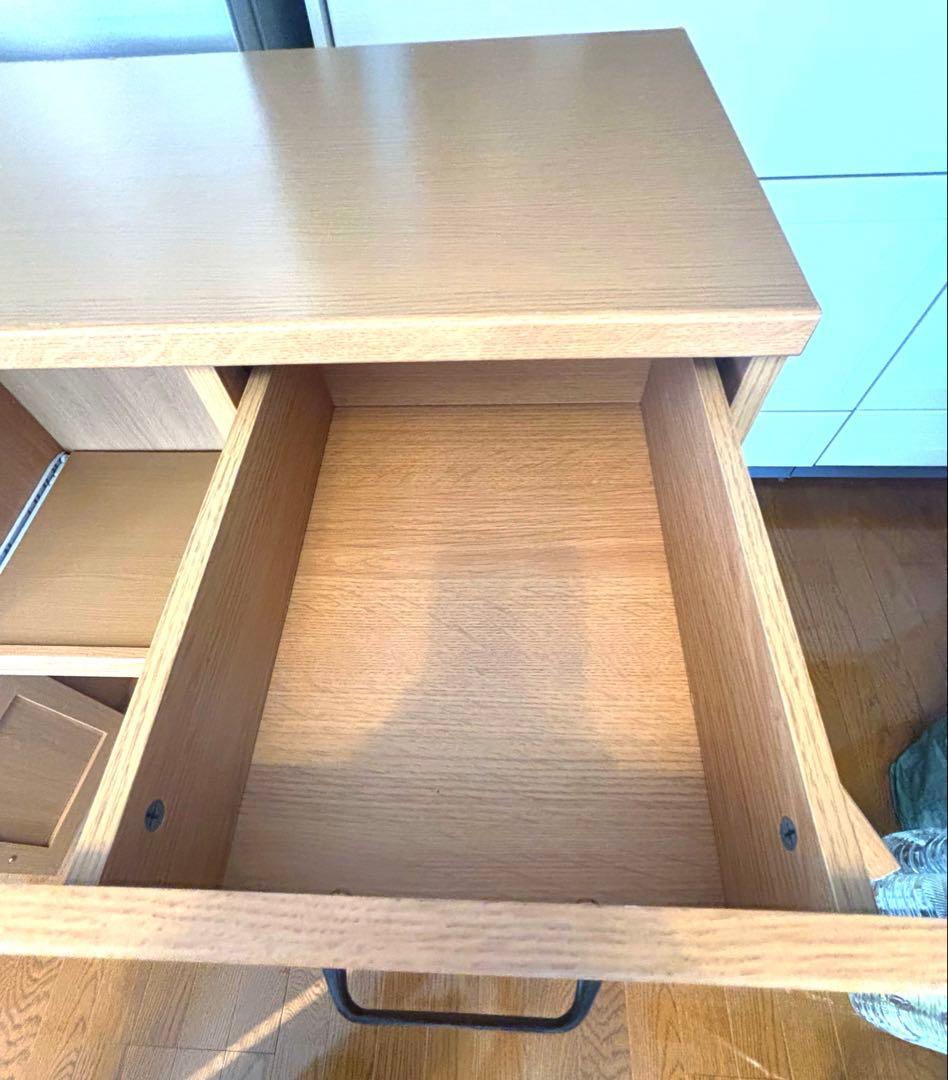 12/10まで【美品】食器棚 キッチン家電収納 レンジ台レンジボード