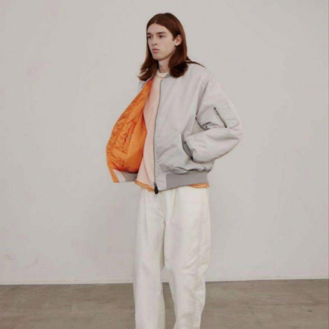 beams グレー MA-1 フライトジャケット