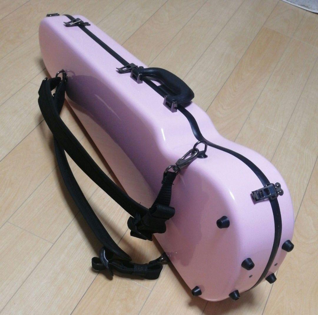 イーストマン　Eastman　バイオリンケース　4/4　パステルピンク