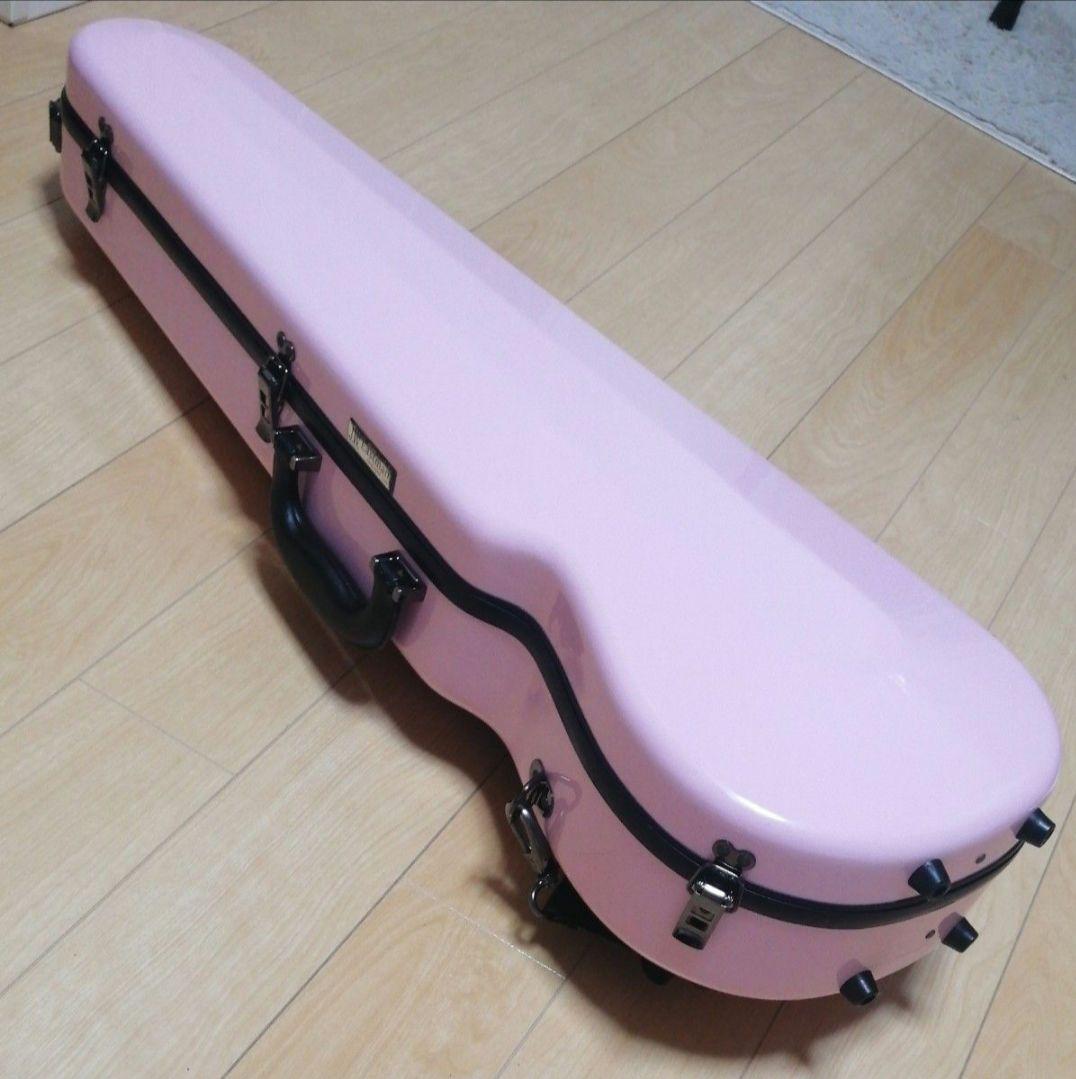 イーストマン　Eastman　バイオリンケース　4/4　パステルピンク