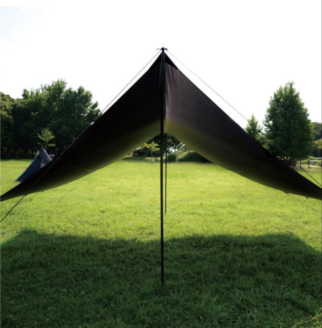 カナディアンイースト×オガワ ブラックシリーズ ヘキサタープ コラボ ブラック