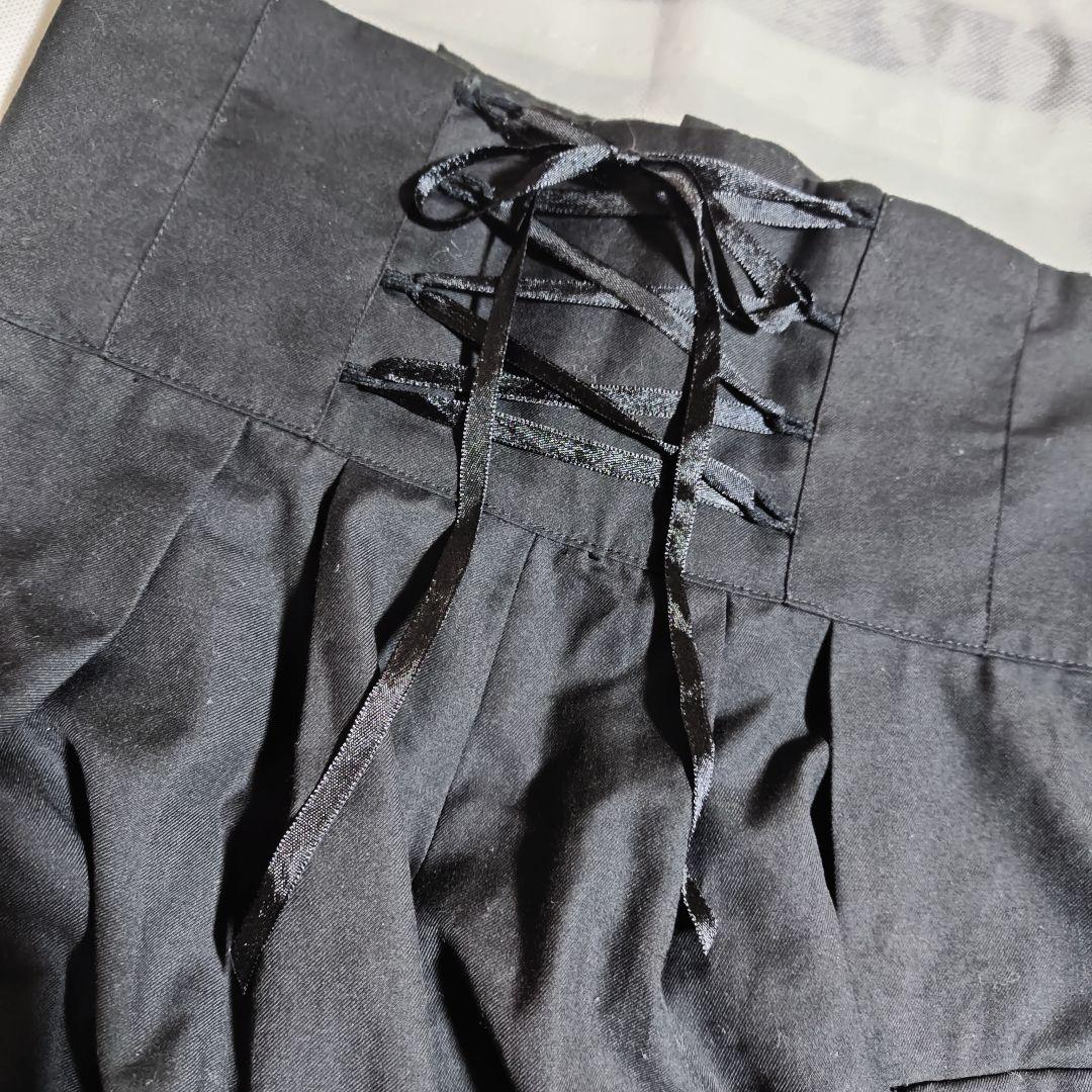 BLACK PEACE NOW 黒 ハイウエストかぼちゃパンツ 王子 ゴシック