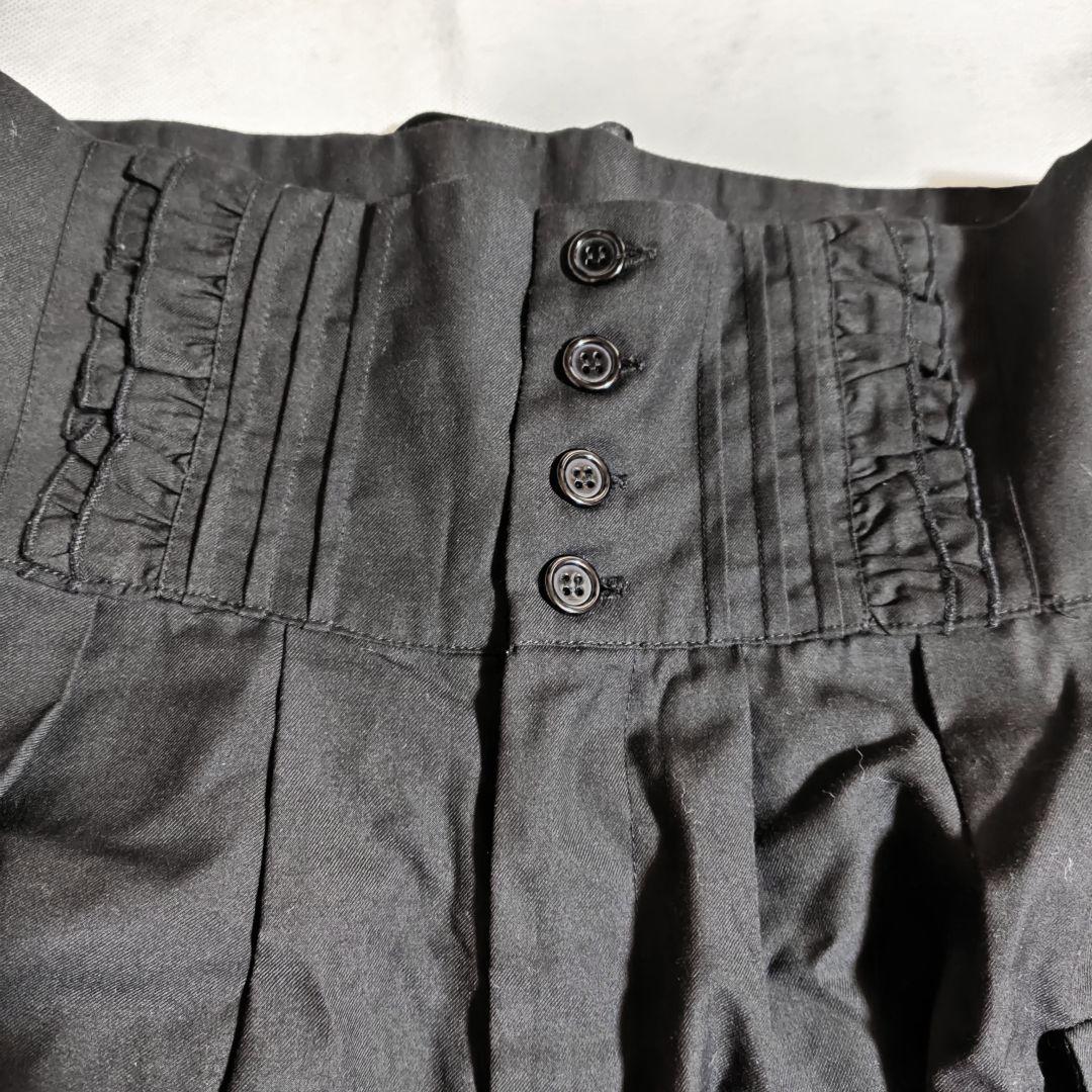 BLACK PEACE NOW 黒 ハイウエストかぼちゃパンツ 王子 ゴシック