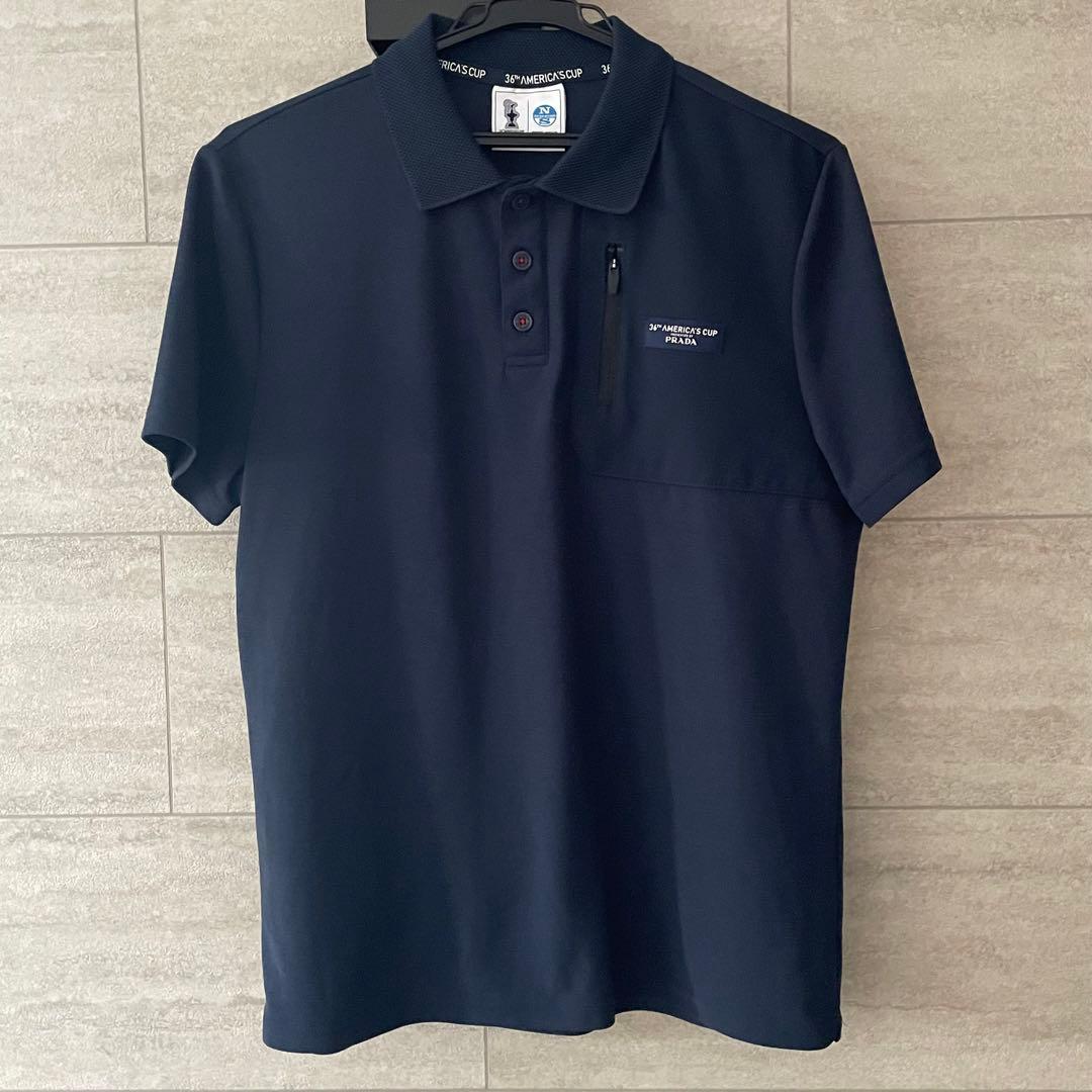 PRADA 36th America's Cup ポロシャツ ネイビー