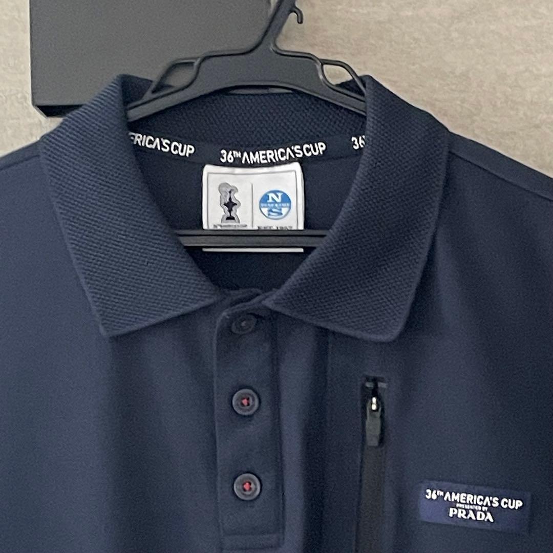 PRADA 36th America's Cup ポロシャツ ネイビー