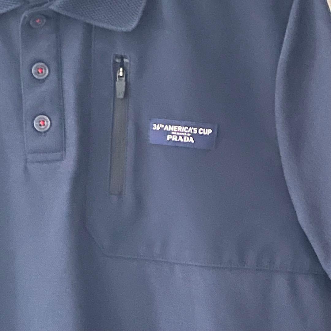 PRADA 36th America's Cup ポロシャツ ネイビー
