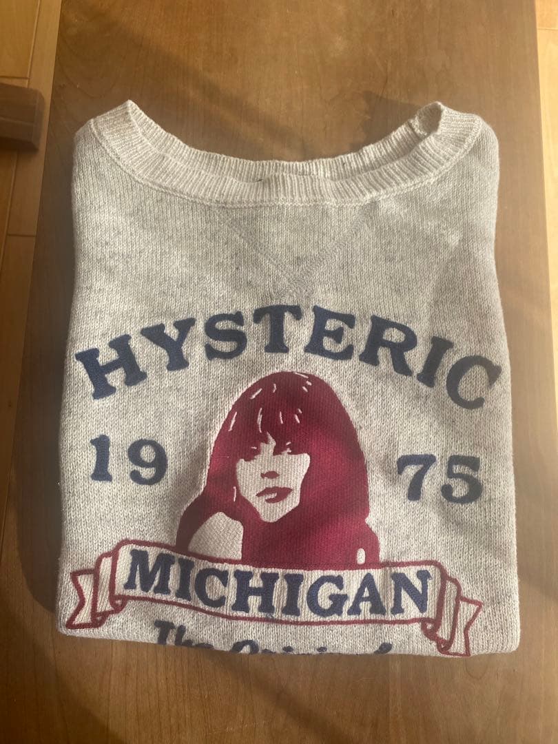Hysteric Glamour グレー トレーナー フリーサイズ