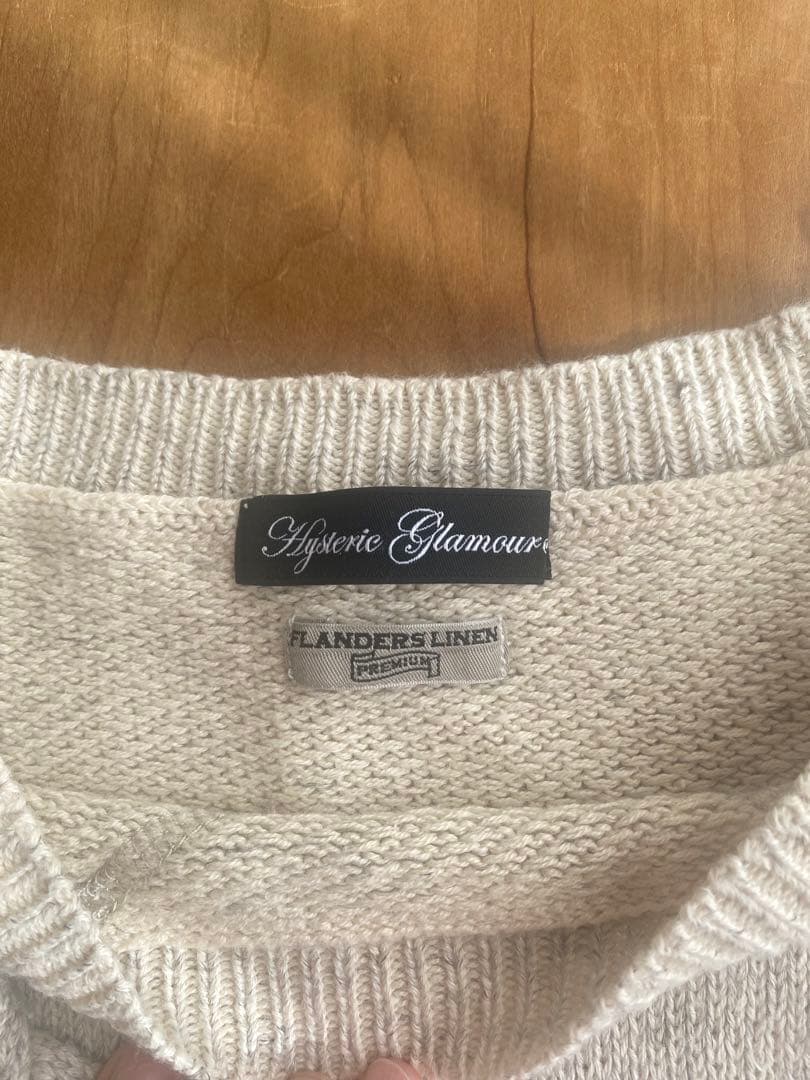 Hysteric Glamour グレー トレーナー フリーサイズ