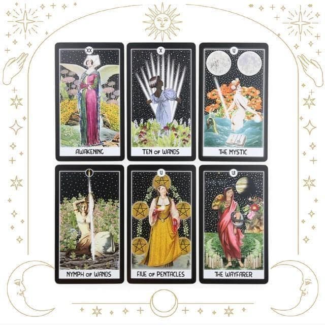 【正規品タロットカード】大人気海外美麗デッキ✨夜の女神たちのタロットカード