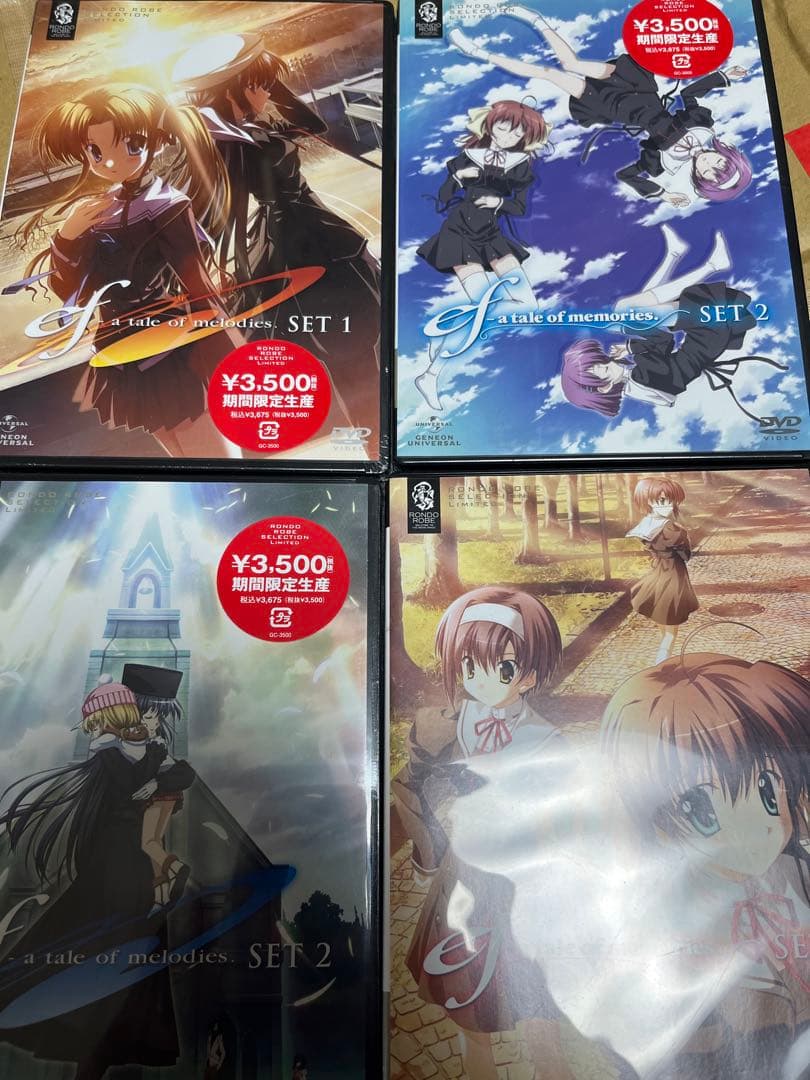 ef -a tale of memories・melodies DVD全巻セット