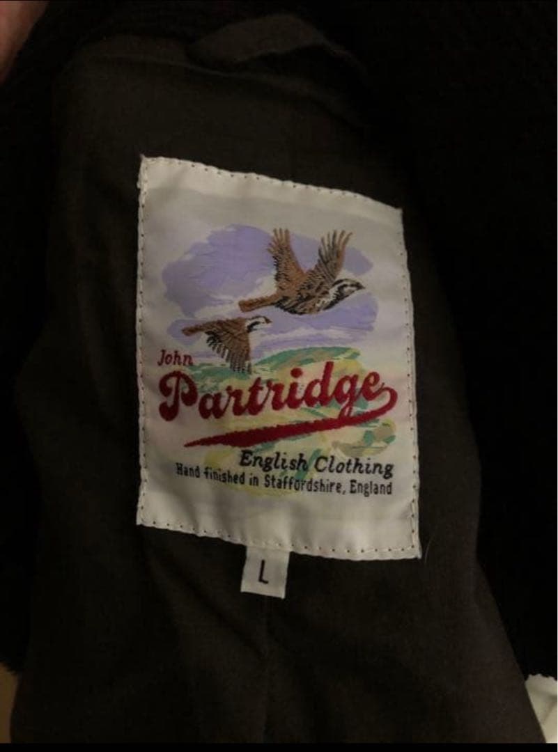 john partridge オイルドジャケット 英国製