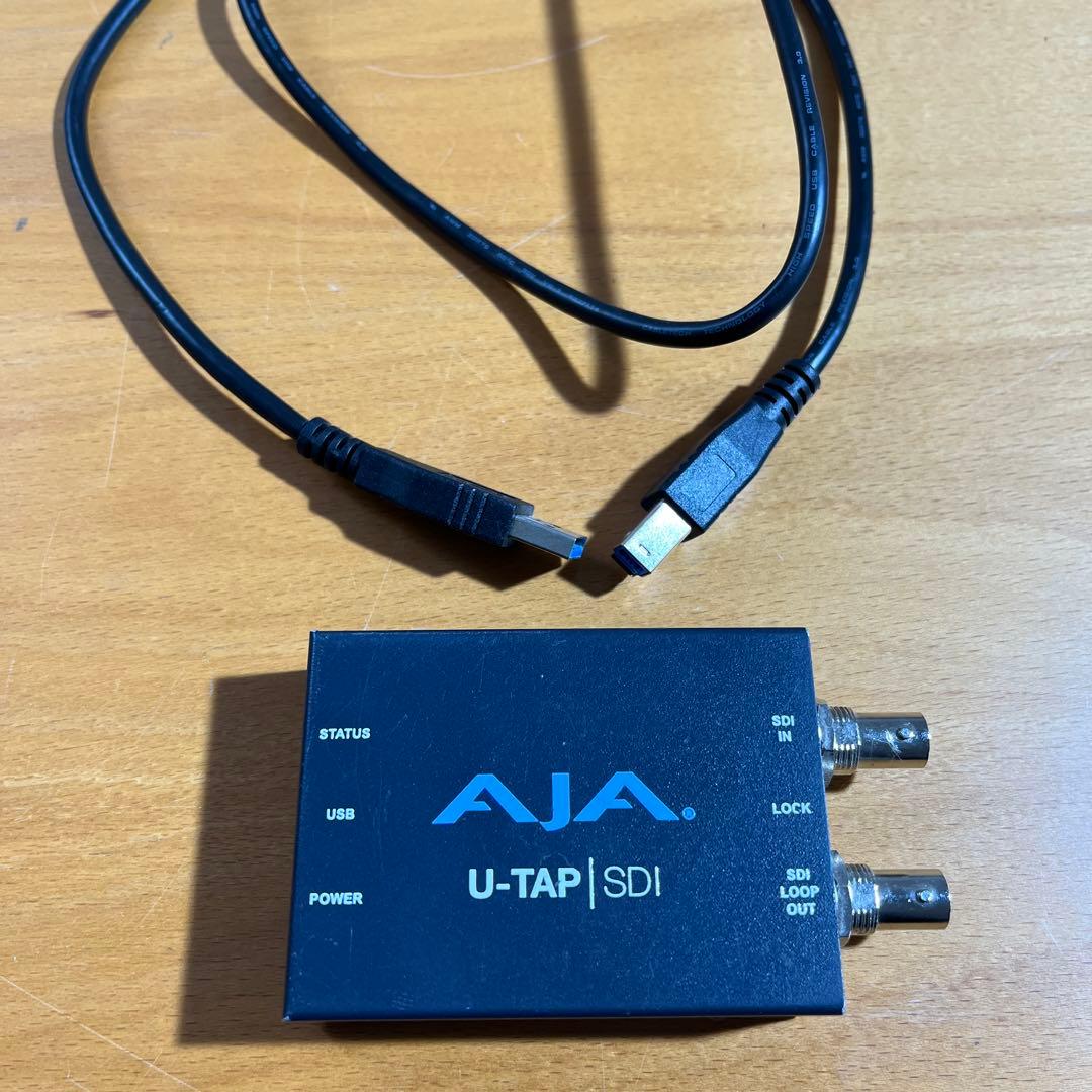 AJA U-TAP SDI USBキャプチャー