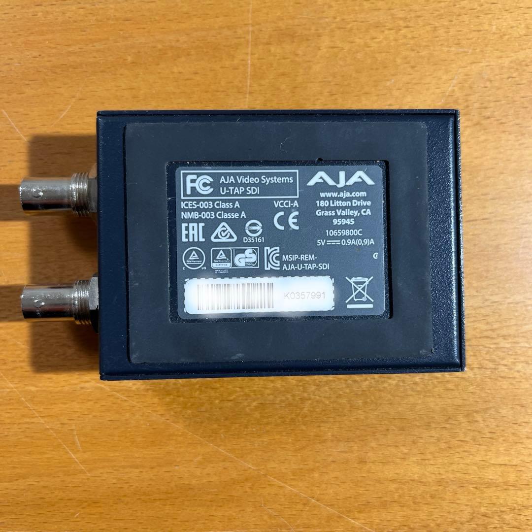 AJA U-TAP SDI USBキャプチャー