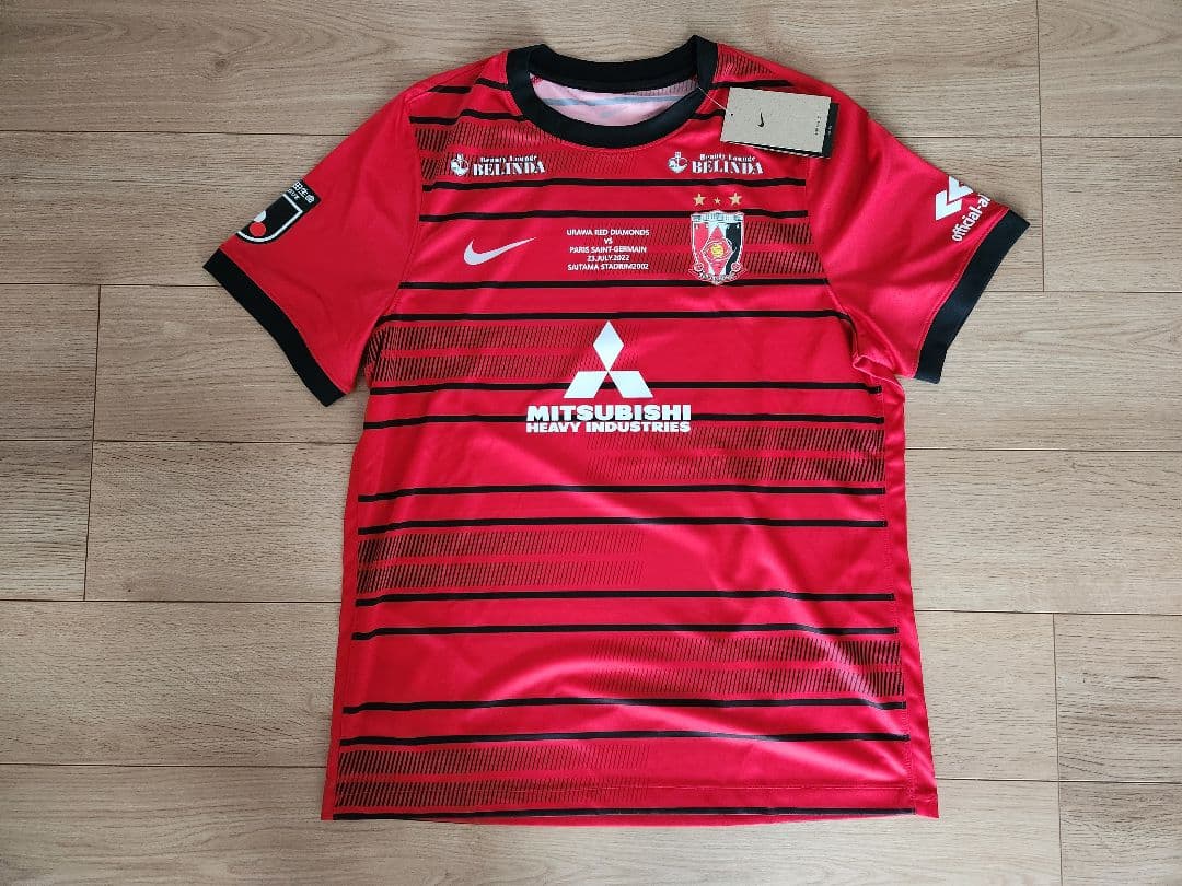 【限定品】浦和レッズ　パリサンジェルマン　記念ユニフォーム　2XL
