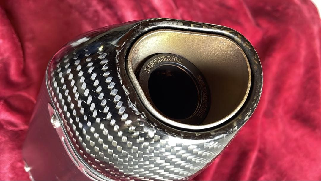 ヨシムラ　サイクロンマフラー　メタルマジック カバー　フルエキ　グロム