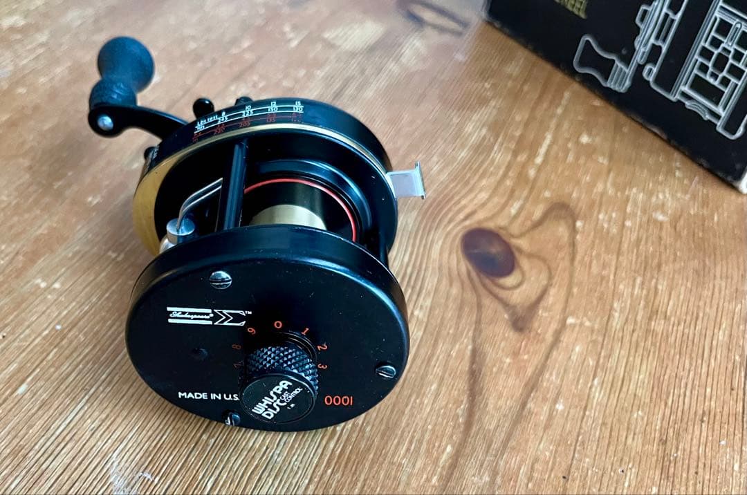 超美品！　レアなビンテージ　シェークスピア　シグマ　0001 ベイトリール CA