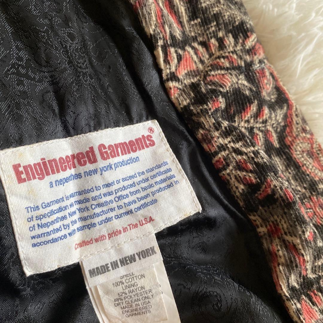 ケイちゃんエンジニアードガーメンツ ペイズリーコーデュロイ　セットアップ