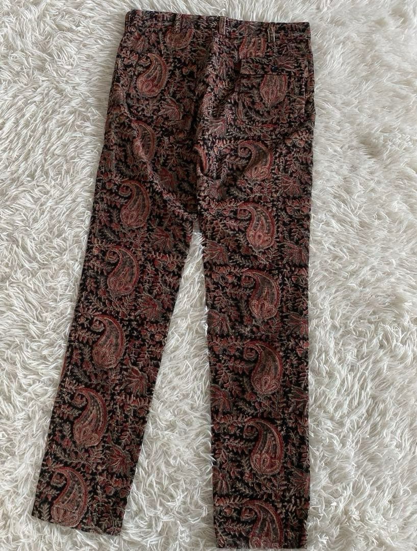 ケイちゃんエンジニアードガーメンツ ペイズリーコーデュロイ　セットアップ