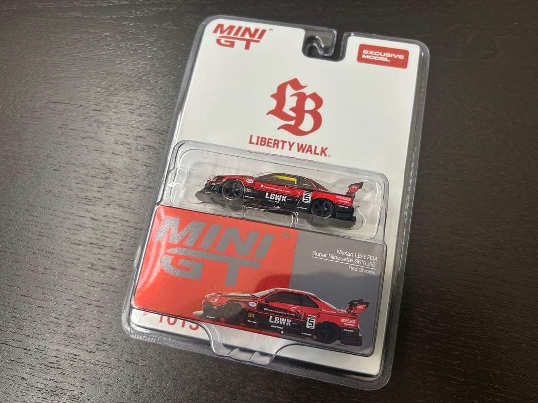 ブラジル限定 MINI GT リバティーウォーク LB-ER34 2台セット