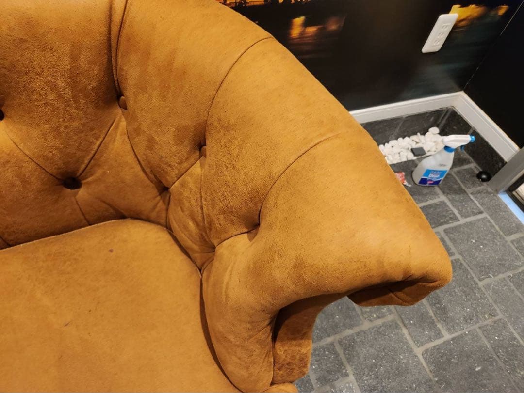 RELAX FORM 関家具 リラックスフォーム 2人掛けソファ　ボタンダウン