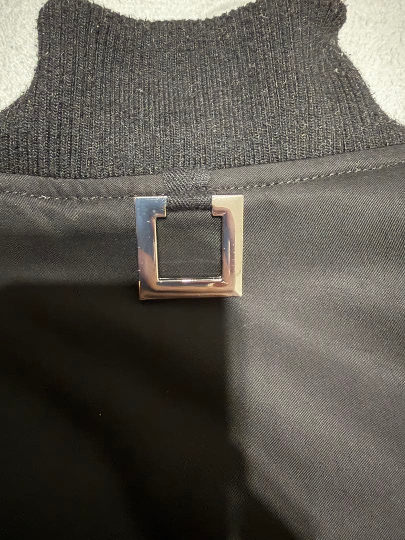 値下げ　定価約2万【ADRER/アドラー】MA1ダウンジャケット(フェザー混)