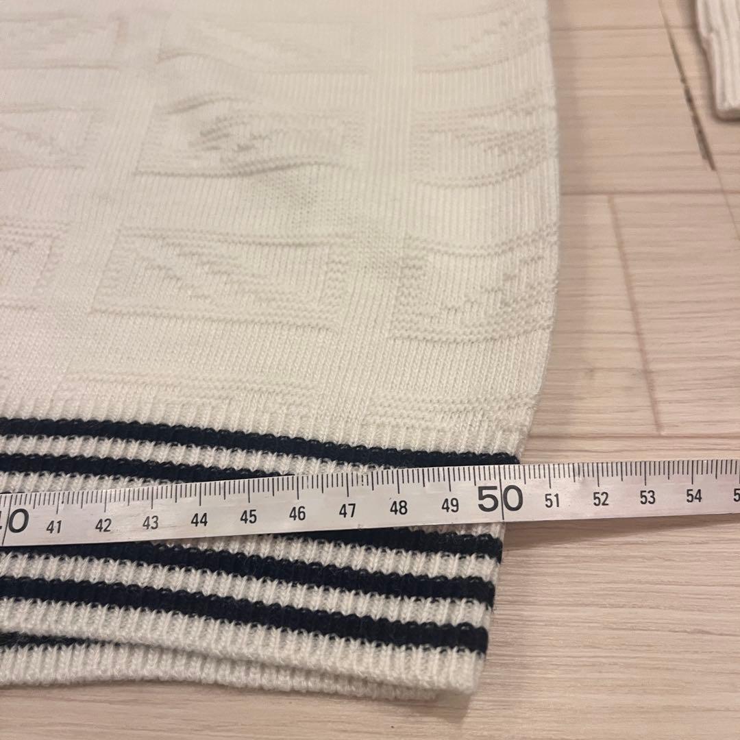 16900円 Admiral モックネックニット XL 白