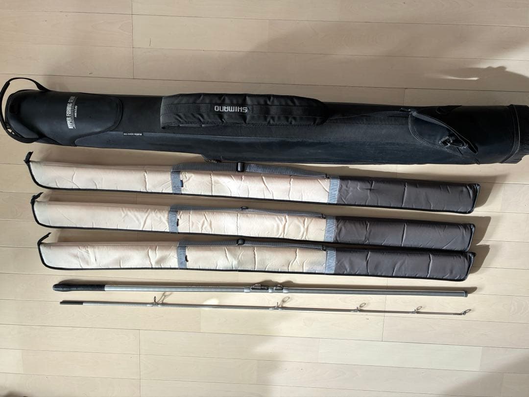 SPIN POWER SF 425CX ロッド 3本セット ケース付き