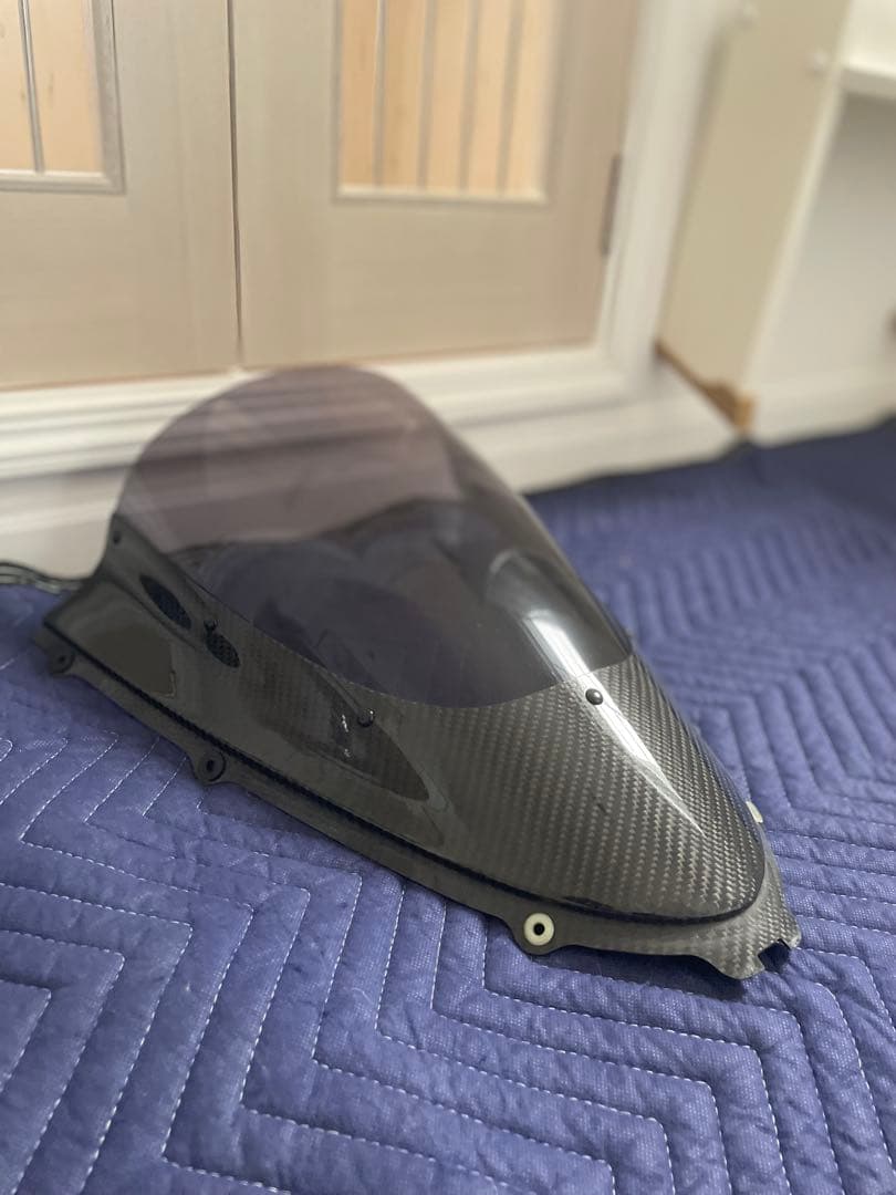 カワサキ　zx14r マジカルレーシング　カーボントリム　スクリーン