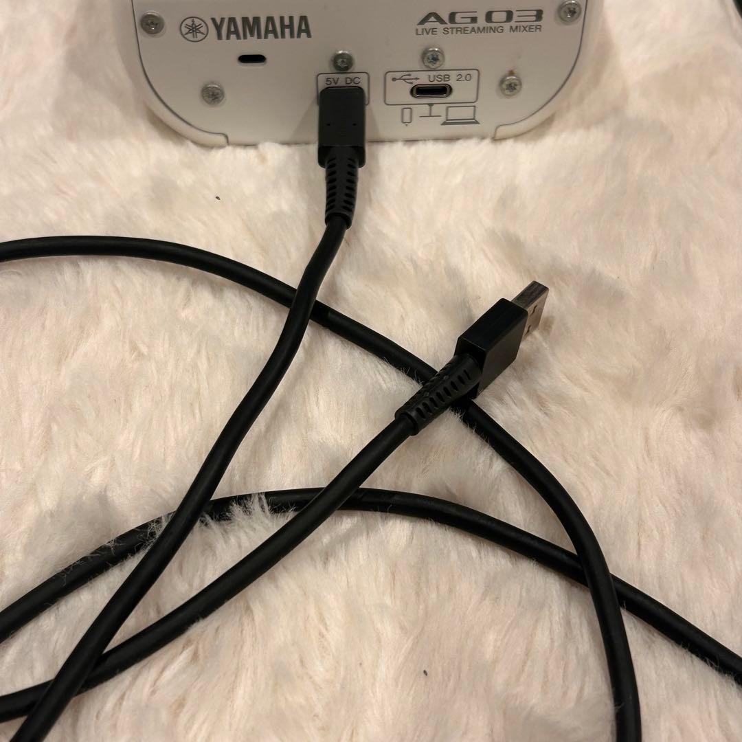 YAMAHA AG03 mk2 オーディオミキサー　初心者セット　配信にBGM